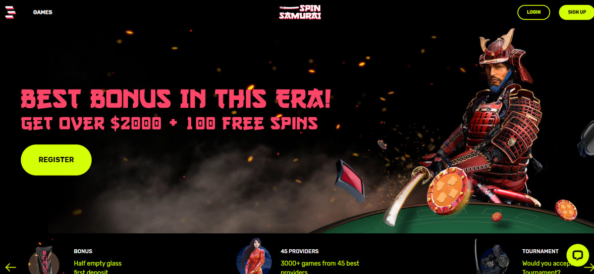 Spin Samurai Australia - Free Spins for New Players
