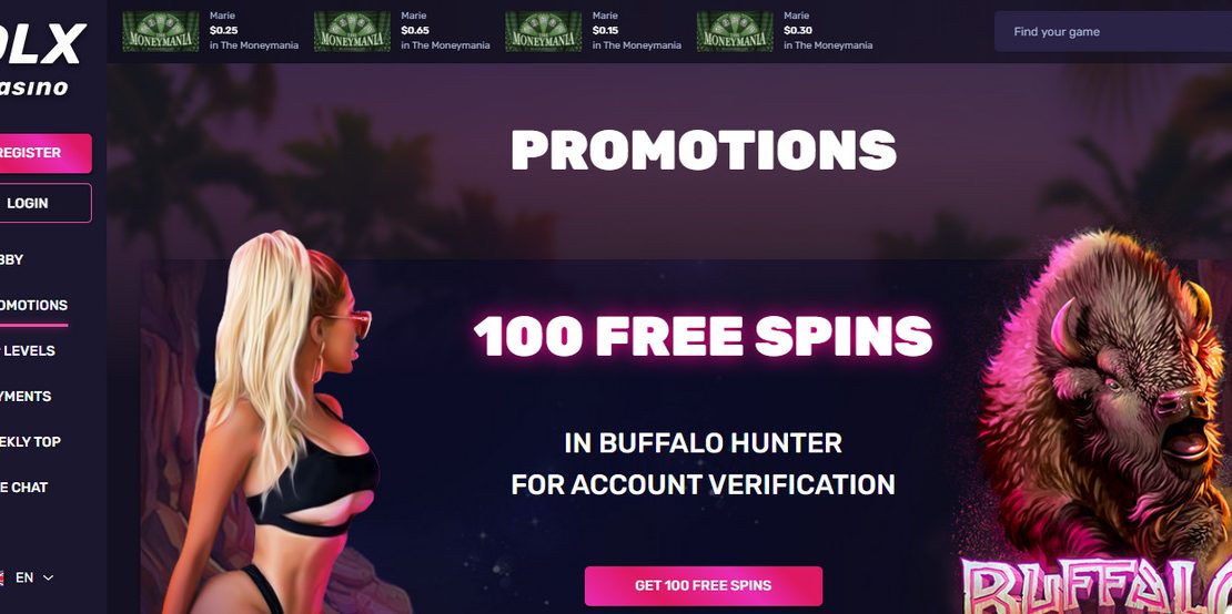 No deposit free spins