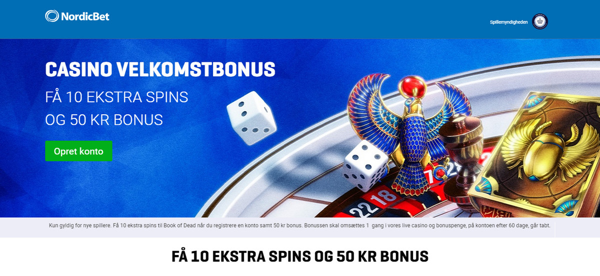 NordicBet Casino 25 Free Spins