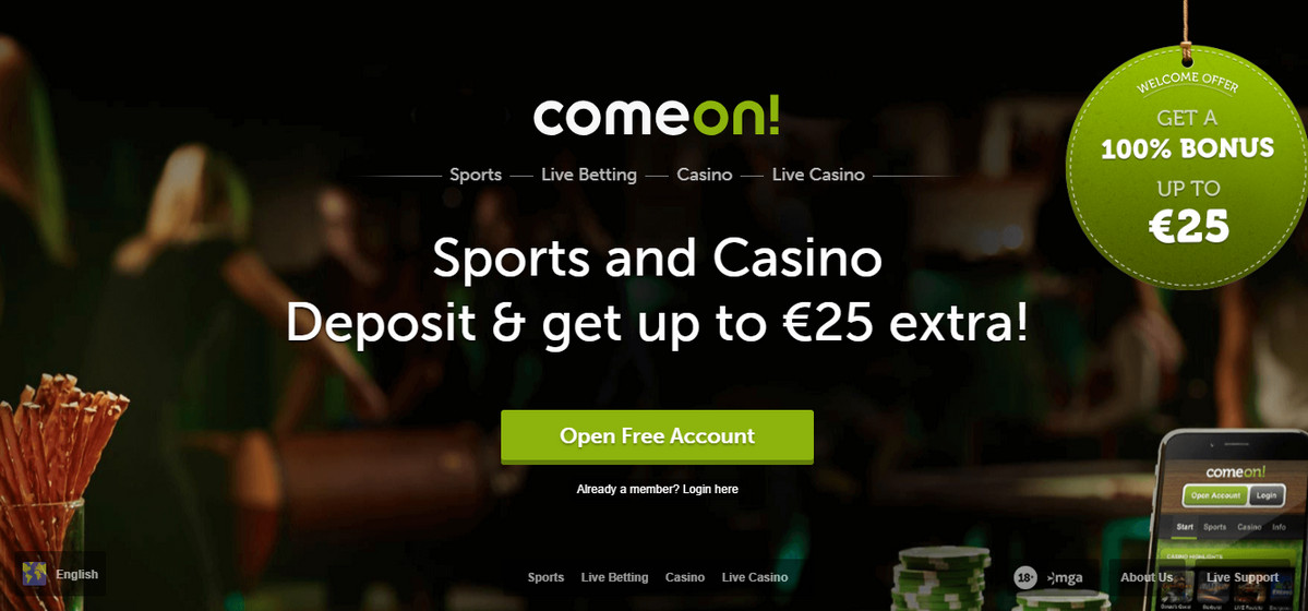 Comeon sportsbook review