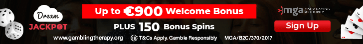 dreamjackpot casino bonus code