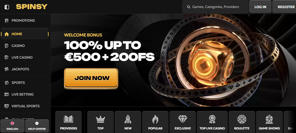 Spinsy Casino Review: Ein attraktives Online-Casino für Spieler aus Deutschland