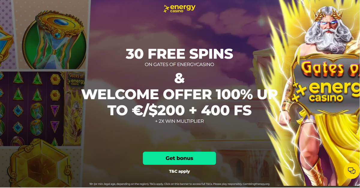 Energy Casino No Deposit Free Spins Kép