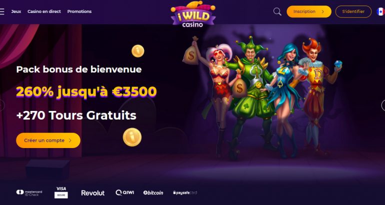 Iwildcasino Sans Depot bonus code
