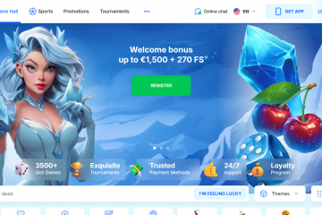 IceCasino 270 Free Spins + 1500 € in Bonuses