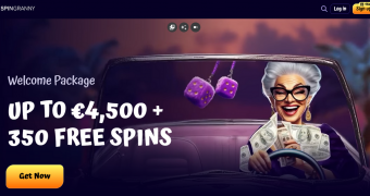 SpinGranny exclusive 50 no deposit free spins