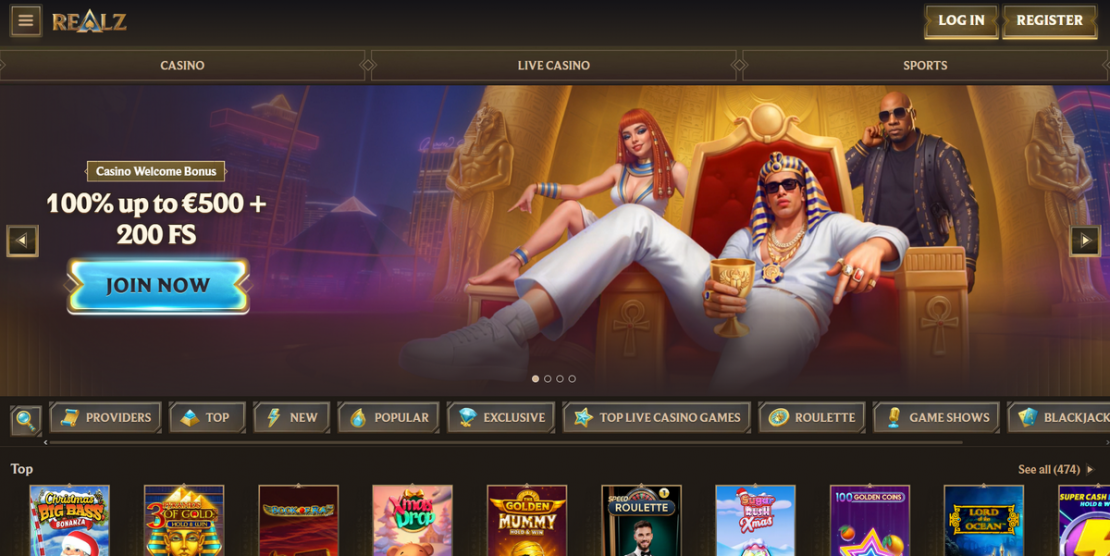 Realz Casino & Sportsbook Bonuses