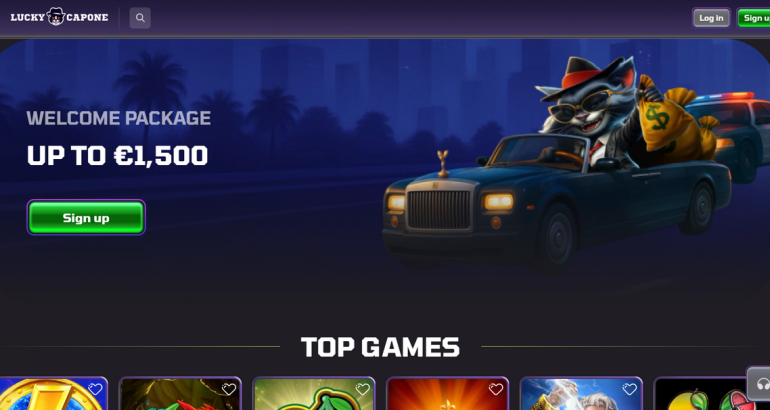 luckycapone free bonus promo code