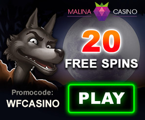 Malinacasino 20 no deposit free spins huge bonus