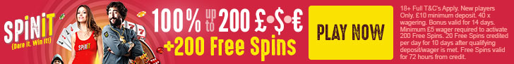 spinit casino 20 no deposit free spins bonus new 2018