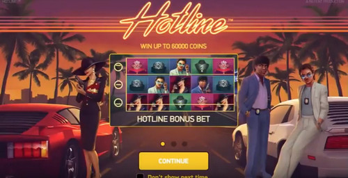 hotline new netent slot premiere march 2018