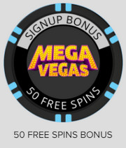 megavegas casino 50 no deposit free spins bonus