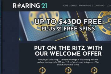 Roaring21 Exclusive 20 Free Spins & 400% Bonus Roaring21 Exclusive 20 Free Spins & 400% Bonus