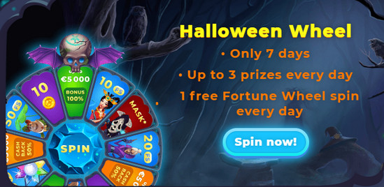 wazamba halloween bonus free spins