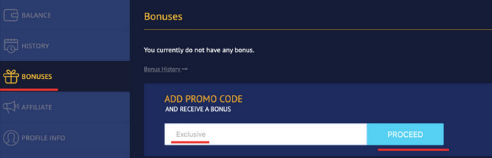 wildtornado bonus use free code