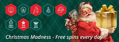chanz casino gratis free spins christmas